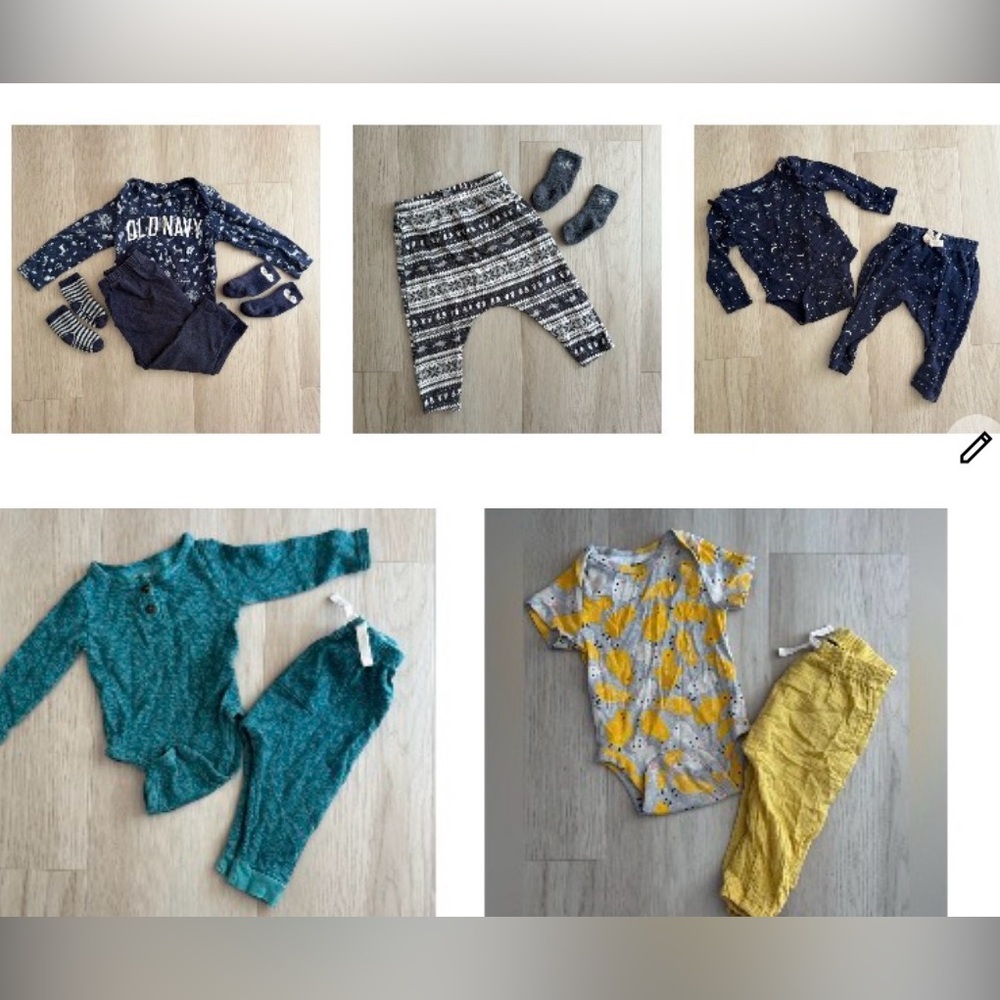 ✨ 12 PEICE LOT ✨- 12-18 mo - Lot Old Navy Baby Outfit Sets